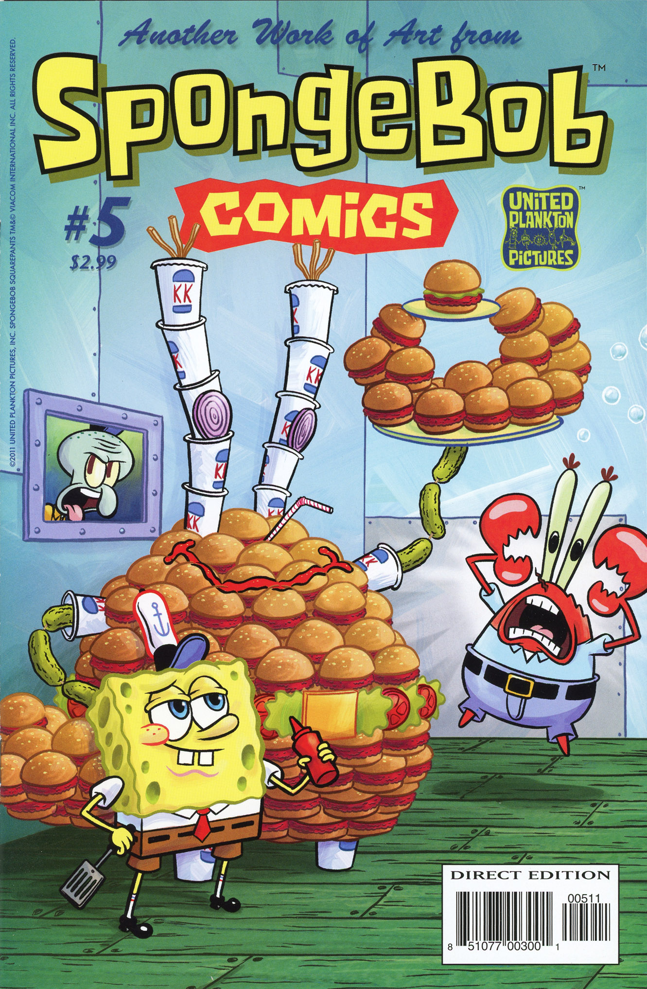 Spongebuddy Mania Spongebob Comics 5 Another Work Of Art From 0698