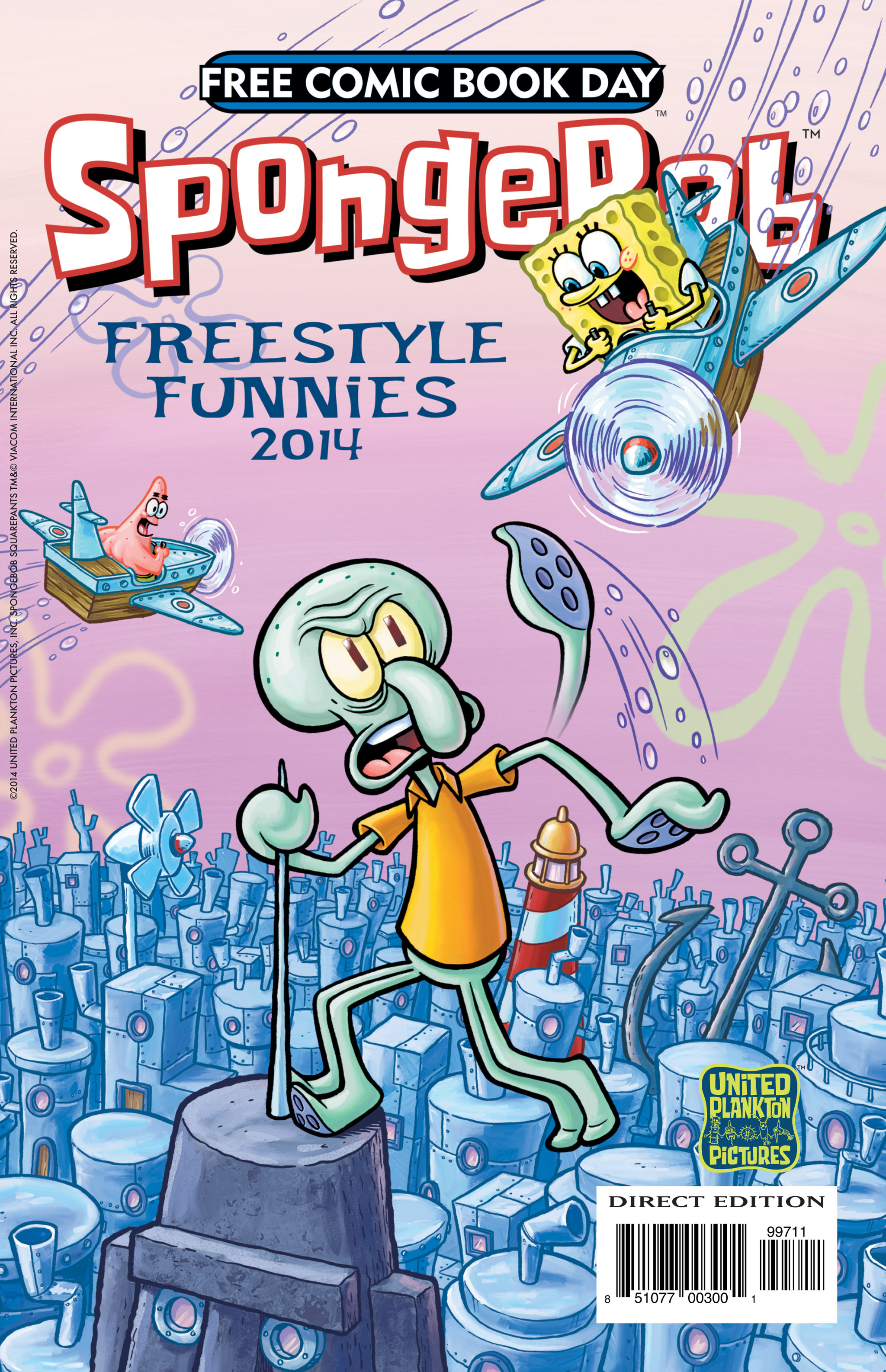 spongebob zombie pages coloring SpongeBob Comics: Mania  Book SpongeBuddy Comic Free Day