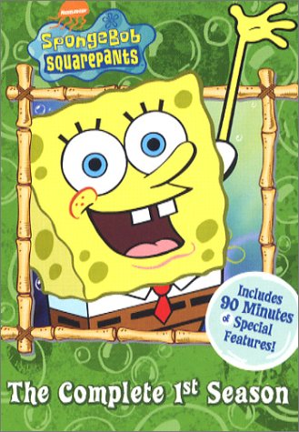 SpongeBuddy Mania - SpongeBob DVD and VHS - The Complete First Season