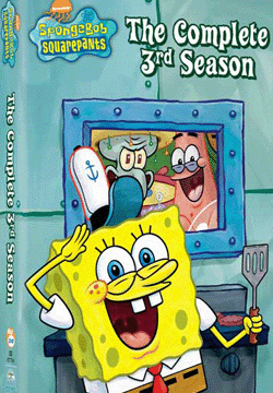 SpongeBuddy Mania - SpongeBob DVD and VHS - The Complete Third Season