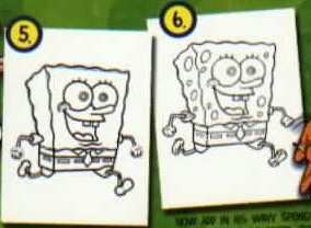 How to draw spongebob