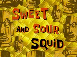 Sweet and Sour Squid