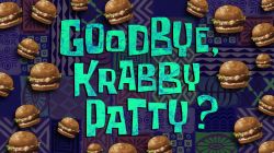 Goodbye, Krabby Patty?