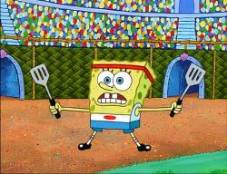 SpongeBuddy Mania - SpongeBob Episode - The Fry Cook Games