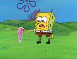 spongebob jellyfish sting