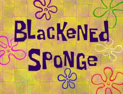 Blackened Sponge